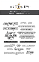 Altenew Mother's Day sentiment stamp set on a white background