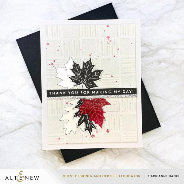 Altenew Checkerboard Tiles Background Stencil