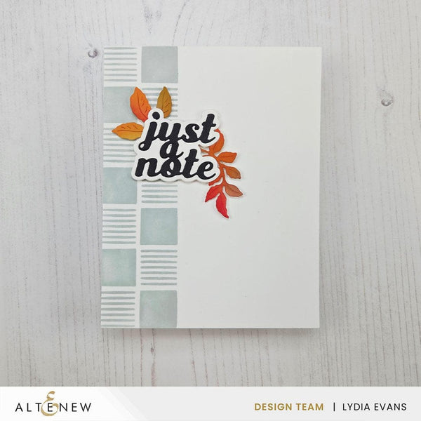 Altenew Checkerboard Tiles Background Stencil
