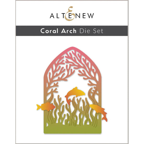 Coral Arch Die Set by Altenew on a white background