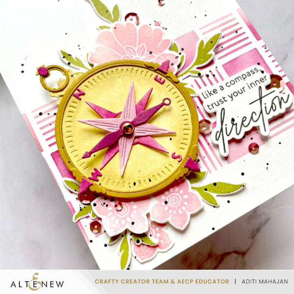 Altenew Craft Your Life Project Kit - Floral Odyssey Add-On Die Set