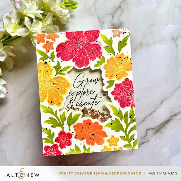 Altenew Craft Your Life Project Kit - Floral Odyssey Add-On Die Set