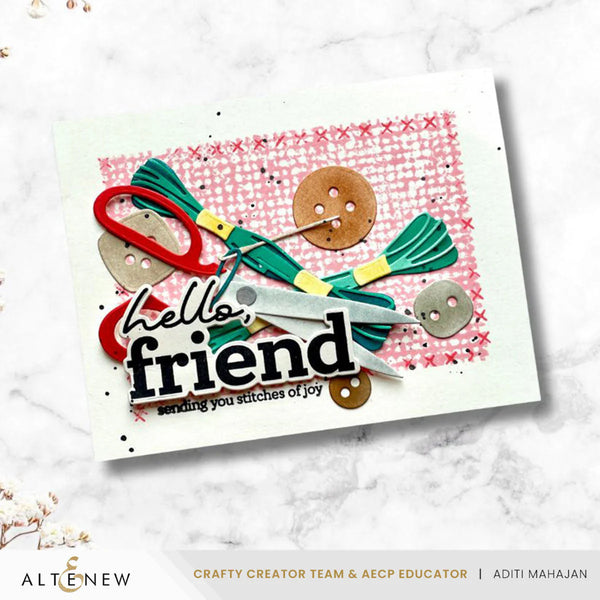 Altenew Craft Your Life Project Kit: Stitched With Love