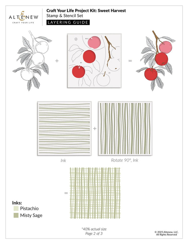 Altenew Craft Your Life Project Kit: Sweet Harvest