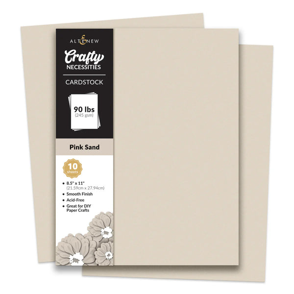 Altenew Crafty Necessities: Pink Sand Cardstock