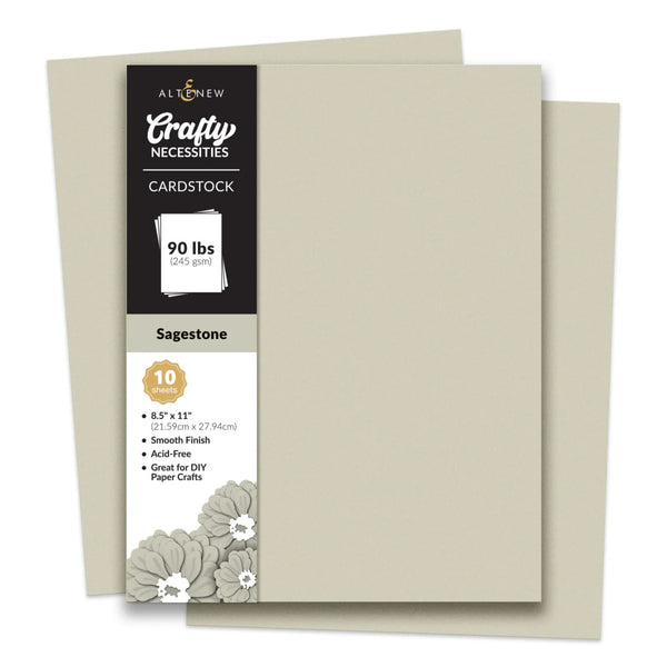 Altenew Crafty Necessities: Sagestone Cardstock