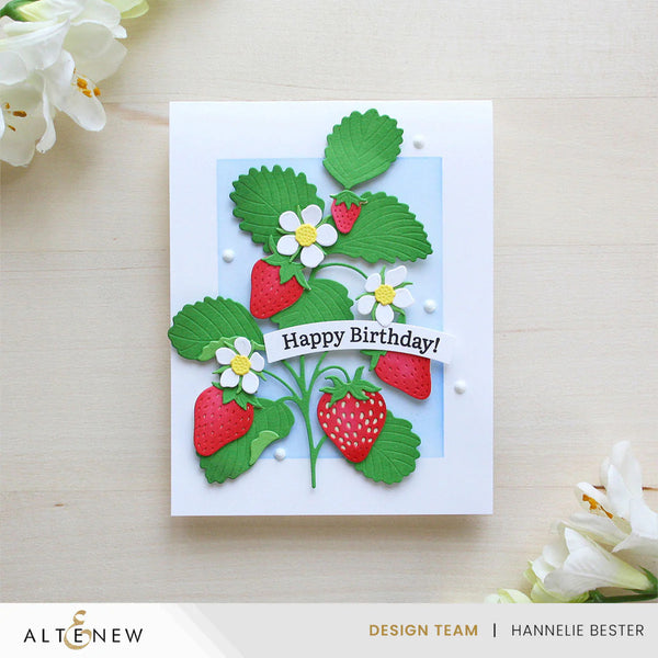 Altenew Creative Cuts: Strawberry Patch Layering Die Set