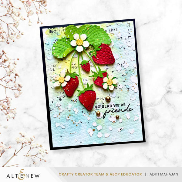 Altenew Creative Cuts: Strawberry Patch Layering Die Set