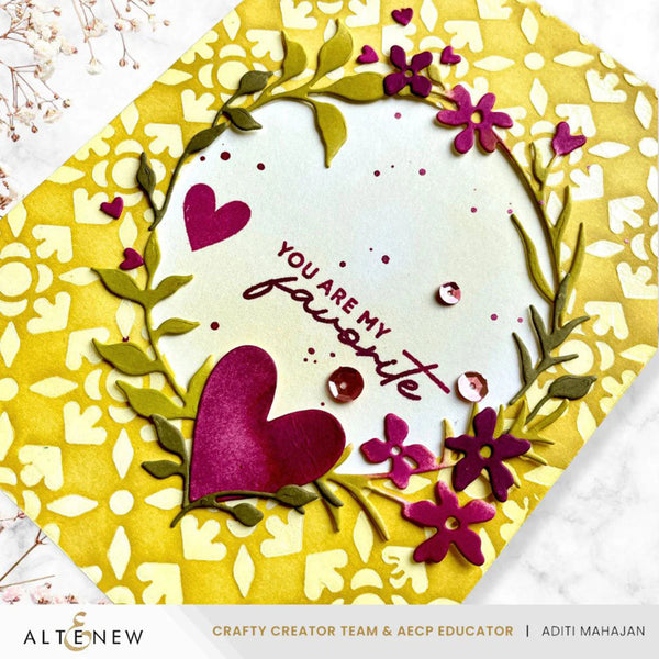 Altenew Mini Delight: Expressions of the Heart Stamp & Die Set