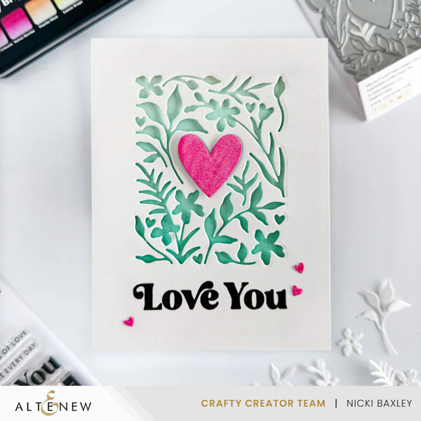 Altenew Mini Delight: Expressions of the Heart Stamp & Die Set