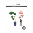 Pom pom trees with pots on a white background, featuring the Altenew brand.