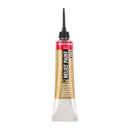 Tube of relief paint with a white background