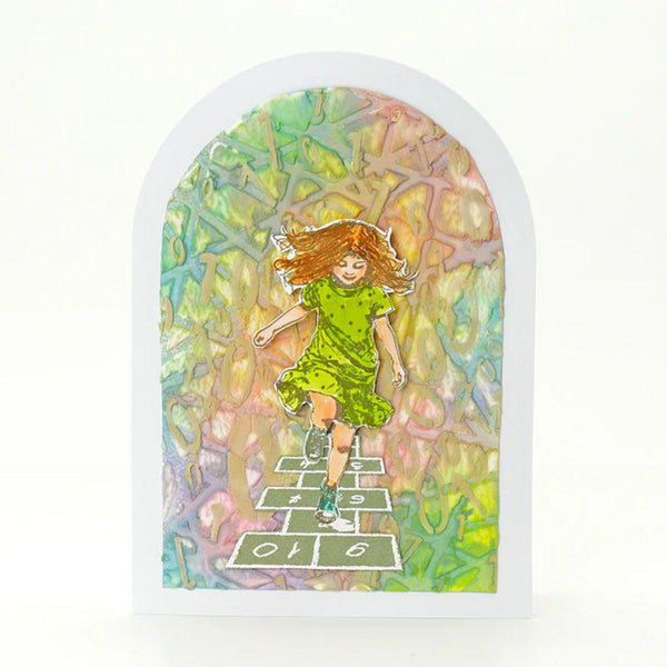 Andy Skinner Pre-Cut Rubber Stamp Set - Believe In Yourself!