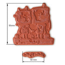 Andy Skinner Pre-Cut Rubber Stamp Set - Bot-ology Better Together