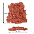 Andy Skinner Pre-Cut Rubber Stamp Set - Bot-ology Rainy Day