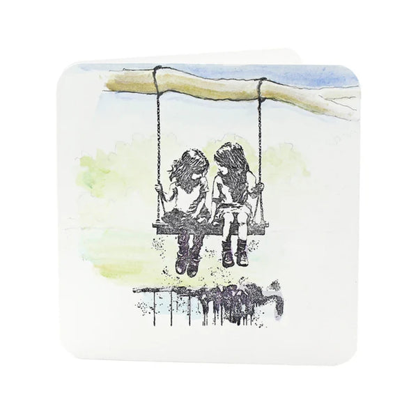 Andy Skinner Pre-Cut Rubber Stamp Set - Friends Forever