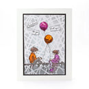 Andy Skinner Pre-Cut Rubber Stamp Set - Let Your Dreams Take Flight