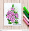 Mama Elephant Stamp Set - Floral Series - Pretty Peonies*