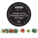 Arden Creative Studio Season of Joy Poinsettia Kiss-cut PET Tape 5cm x 5m