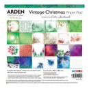 Arden Creative Studio Vintage Christmas 12"x 12" Paper Pad