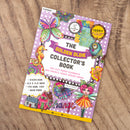 Colorful 'The Golden Oldie Collector's Book' on a wooden surface