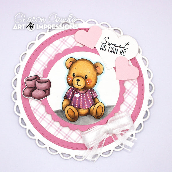Art Impressions Clear Stamps Set - Baby Keepsake