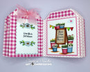 Art Impressions Clear Stamps Set - Flower Signage