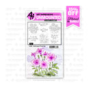 Art Impressions Clear Stamps Set - Hydrangea Floral