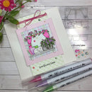 Art Impressions Clear Stamps Set - Love Blooms
