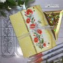 Art Impressions Clear Stamps Set - Poppy Margin