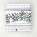 Art Impressions Clear Stamps Set - Poppy Margin