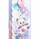 Art Impressions Clear Stamps & Dies Set - Baby Panda