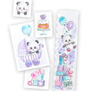 Art Impressions Clear Stamps & Dies Set - Baby Panda