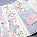 Art Impressions Clear Stamps & Dies Set - Baby Panda