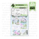 Art Impressions unmounted clear stamps with illustrations on a white background