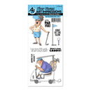 Art Impressions Clear Stamps Set - Par-Tee Golfers