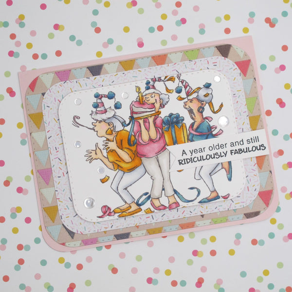 Art Impressions Clear Stamps Set - Practically Perfect