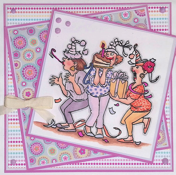 Art Impressions Clear Stamps Set - Practically Perfect