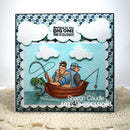 Art Impressions Clear Stamps Set - Reel Great Guys