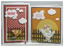 Art Impressions Clear Stamps Set - Spring Chicken