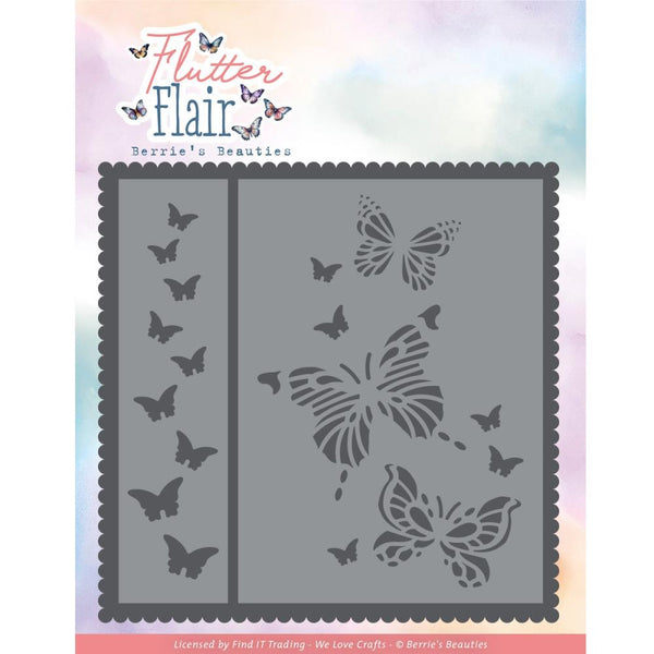 Find It Trading Berries Beauties Die Flutter Frame, Flutter Flair