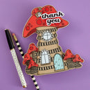 Dyan Reaveley's Dylusions Cling Stamp Collections 8.5"X7" - Toadstool Tales