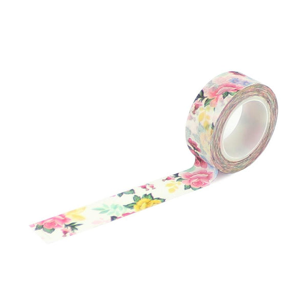 Carta Bella Bloom Washi Tape 30' Little Things Floral In White*