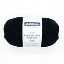 Patons Dreamtime Merino Wool 4ply 50g - Black