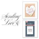 Spellbinders BetterPress Press Plate By Paul Antonio Sending Love