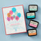 Spellbinders BetterPress Press Plate & Die Set Happy Hooray Balloons Registration