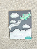 Gina K Designs Stamp & Die Set - Jet Setter