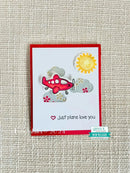 Gina K Designs Stamp & Die Set - Jet Setter