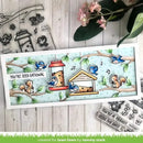 Lawn Clippings Colouring Stencils - Backyard Bird Feeder Add-On