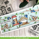 Lawn Clippings Colouring Stencils - Backyard Bird Feeder